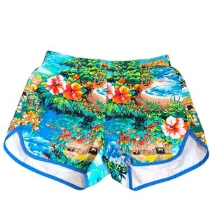 Tropical Swim Trunk Shorts